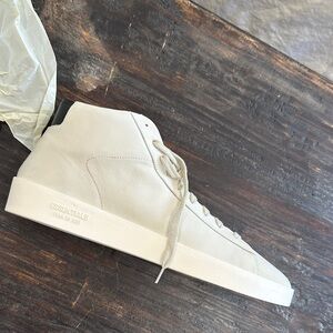 Essentials Cream High-Top Men's Shoes